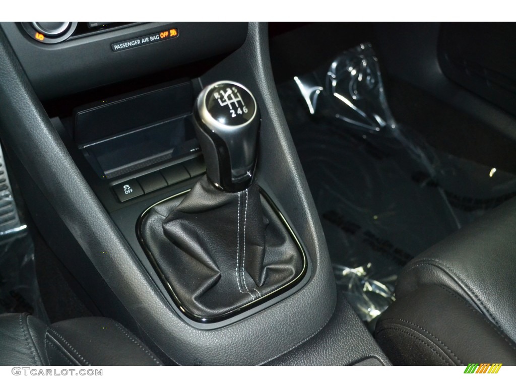2013 Golf R 2 Door 4Motion - Deep Black Pearl Metallic / Titan Black photo #20