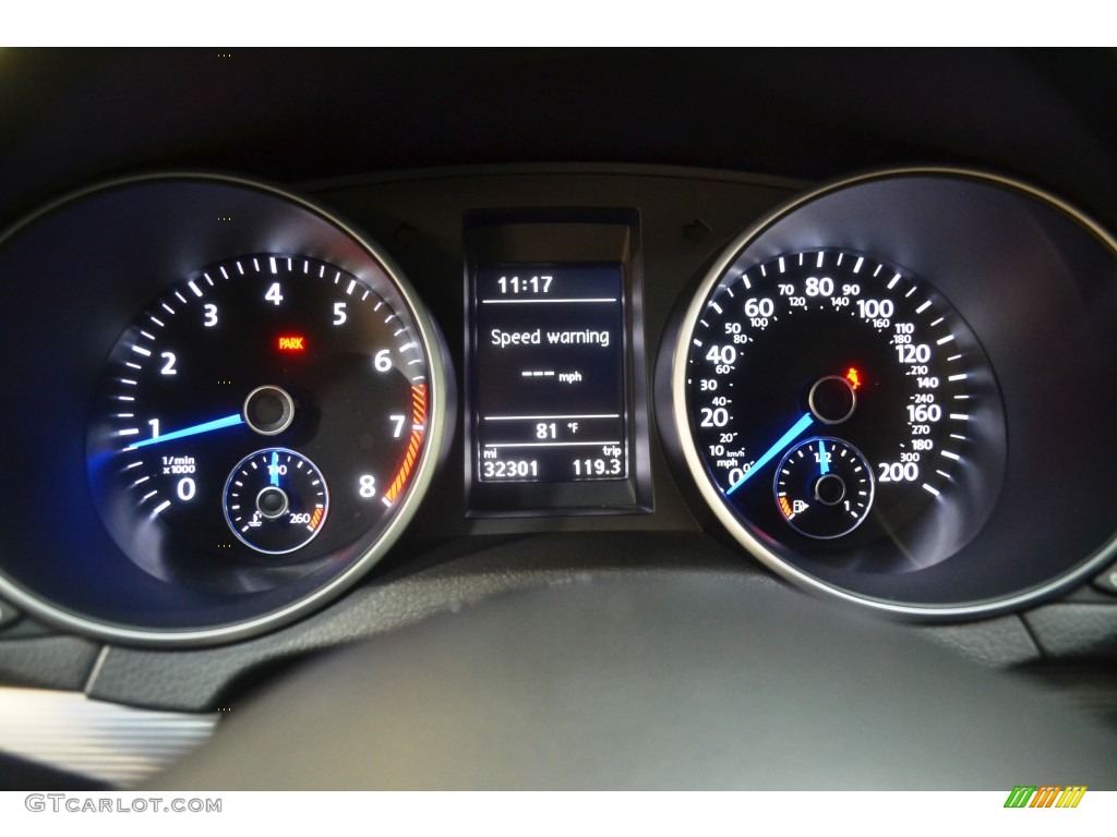 2013 Golf R 2 Door 4Motion - Deep Black Pearl Metallic / Titan Black photo #22