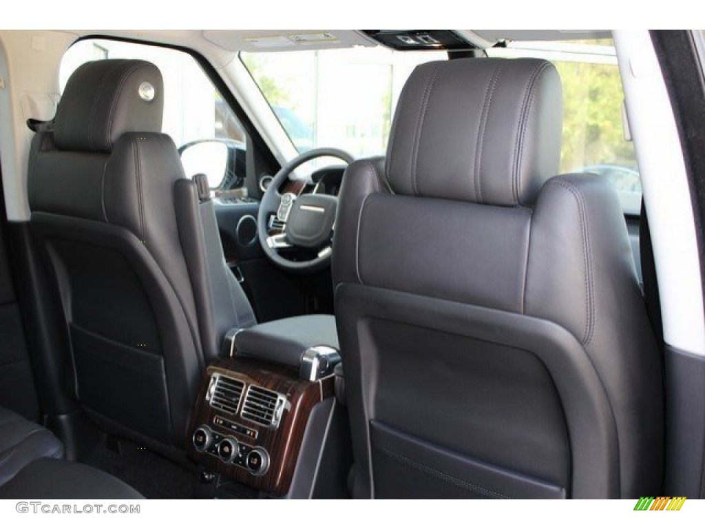 2014 Range Rover Supercharged - Santorini Black Metallic / Ebony/Ebony photo #40