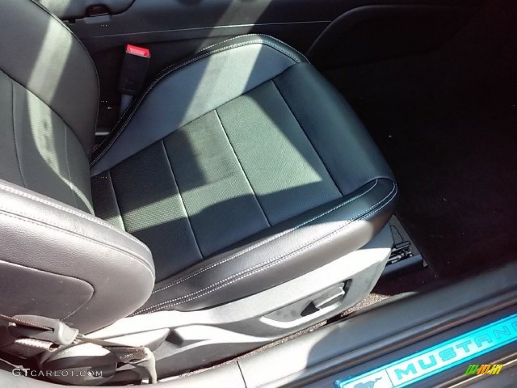 2015 Mustang GT Premium Convertible - Magnetic Metallic / Ebony photo #16
