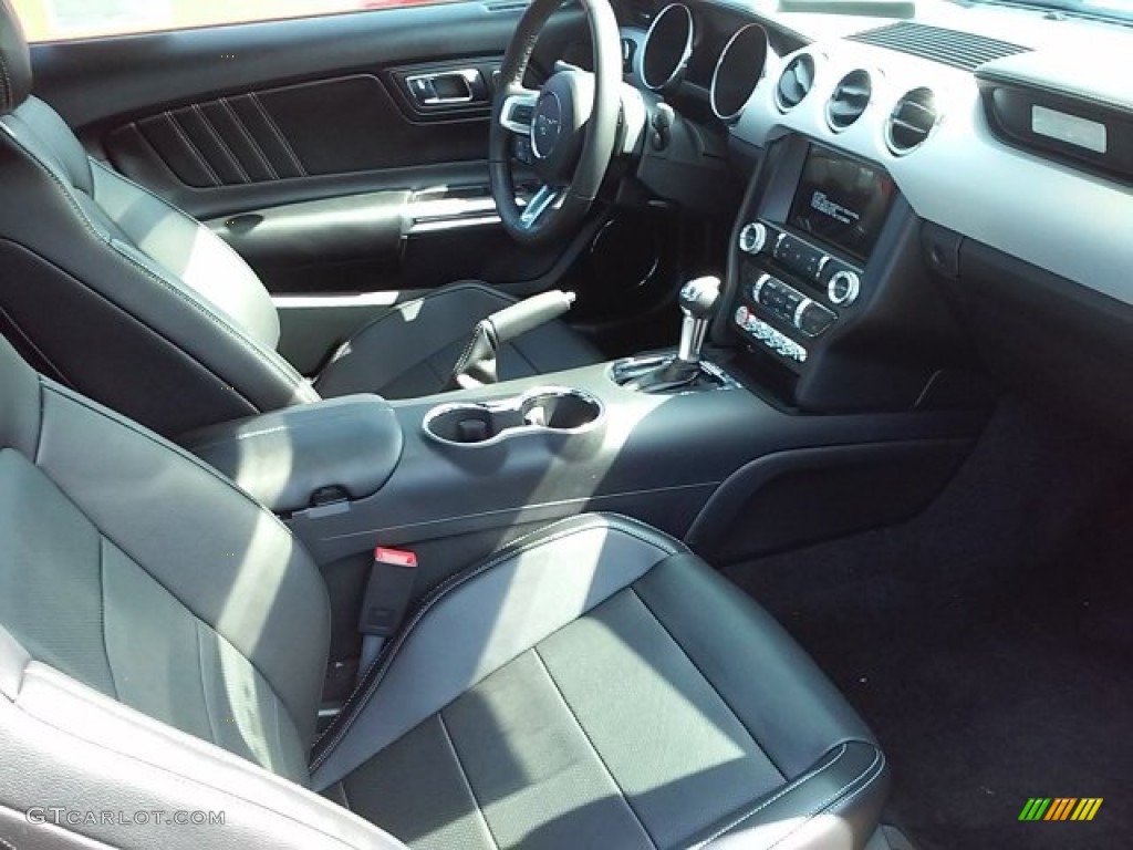 2015 Mustang GT Premium Convertible - Magnetic Metallic / Ebony photo #17