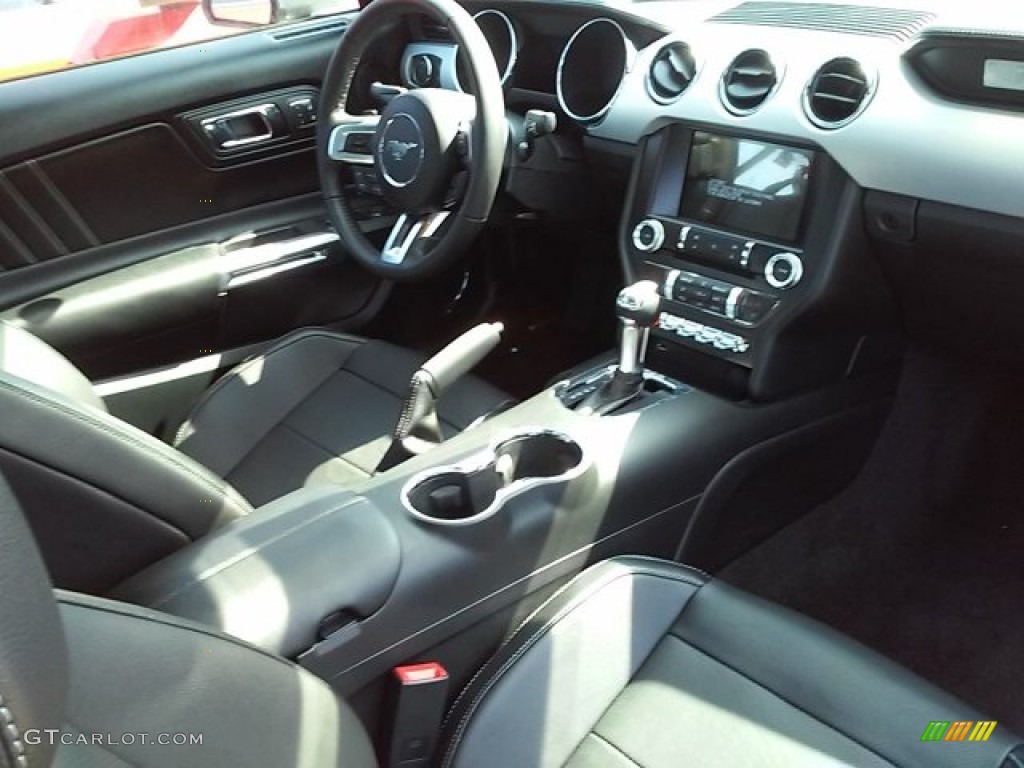 2015 Mustang GT Premium Convertible - Magnetic Metallic / Ebony photo #18