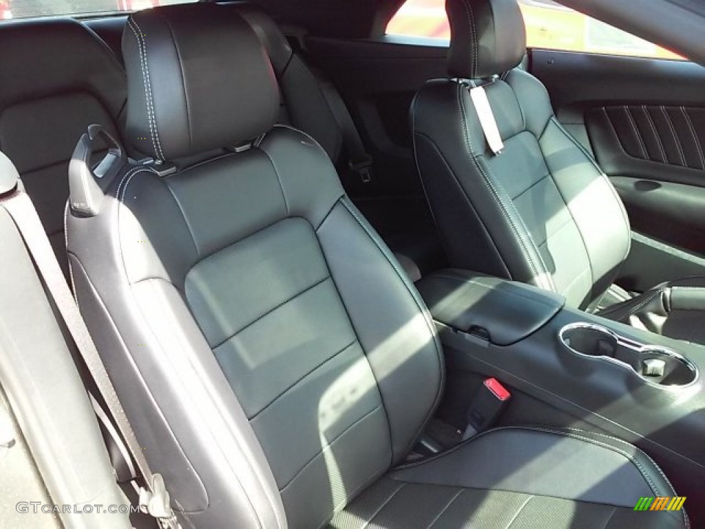 2015 Mustang GT Premium Convertible - Magnetic Metallic / Ebony photo #20