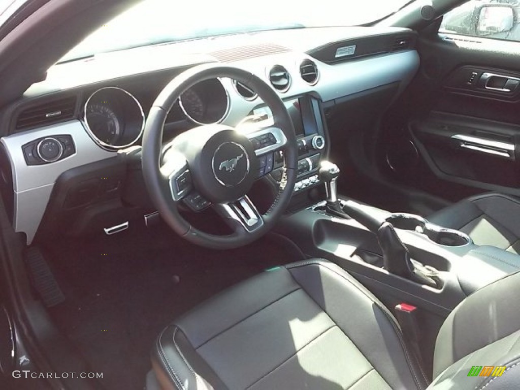 2015 Mustang GT Premium Convertible - Magnetic Metallic / Ebony photo #22