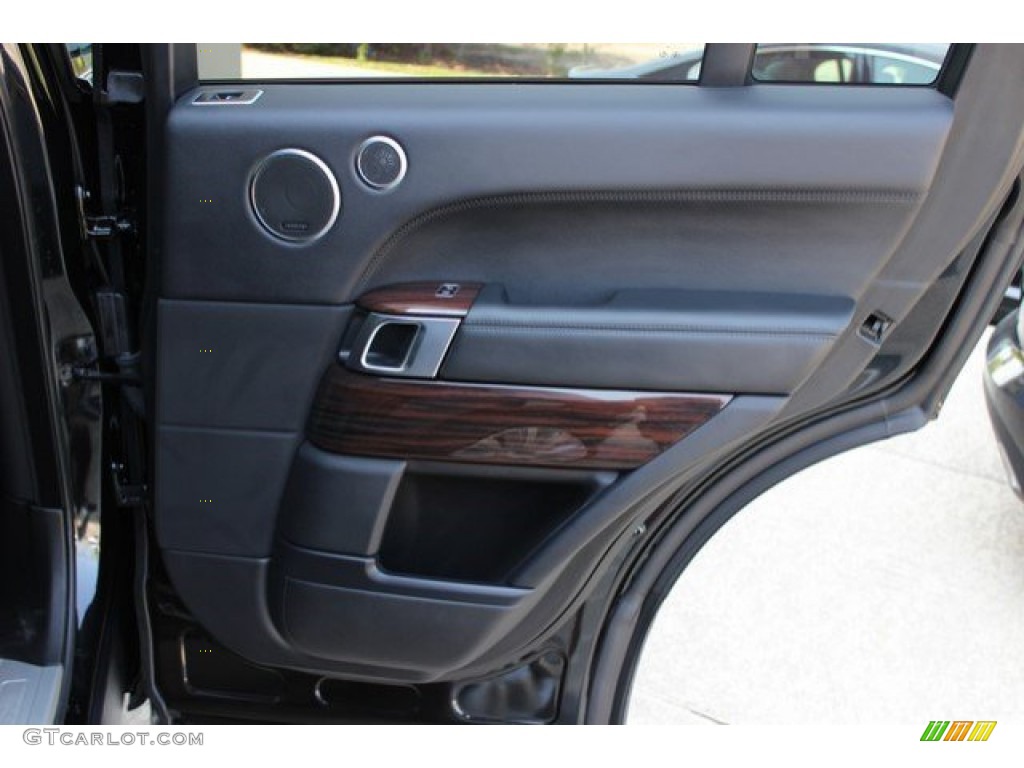 2014 Range Rover Supercharged - Santorini Black Metallic / Ebony/Ebony photo #55