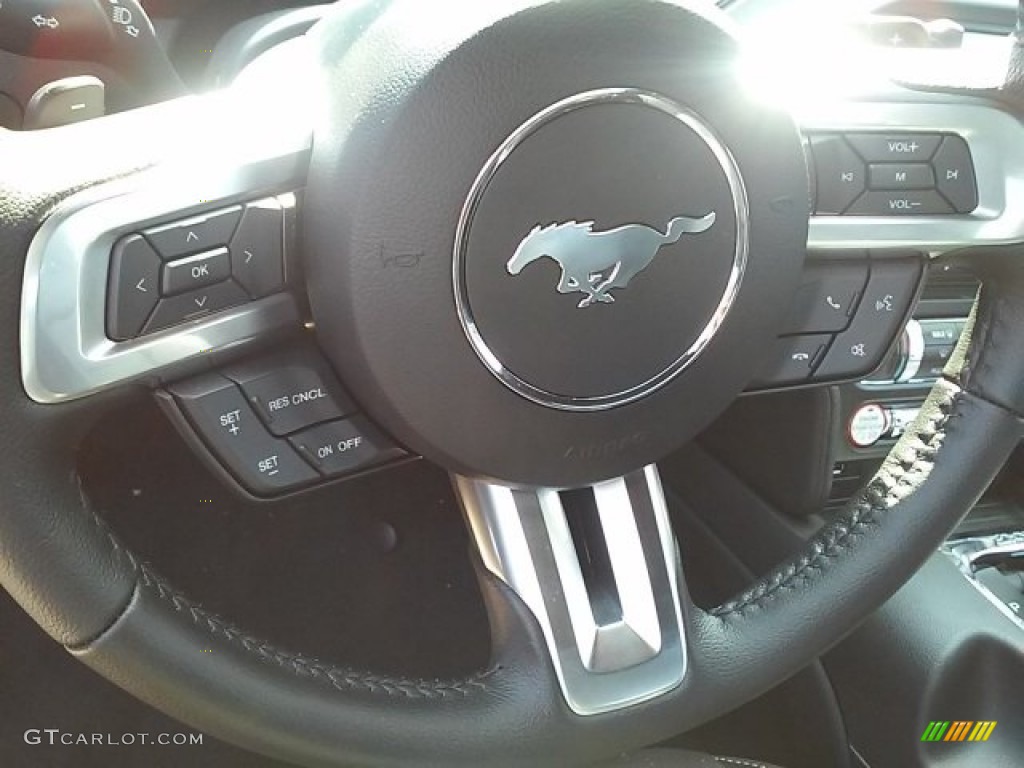2015 Mustang GT Premium Convertible - Magnetic Metallic / Ebony photo #26