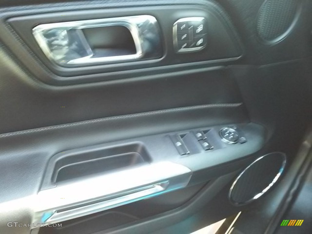 2015 Mustang GT Premium Convertible - Magnetic Metallic / Ebony photo #27