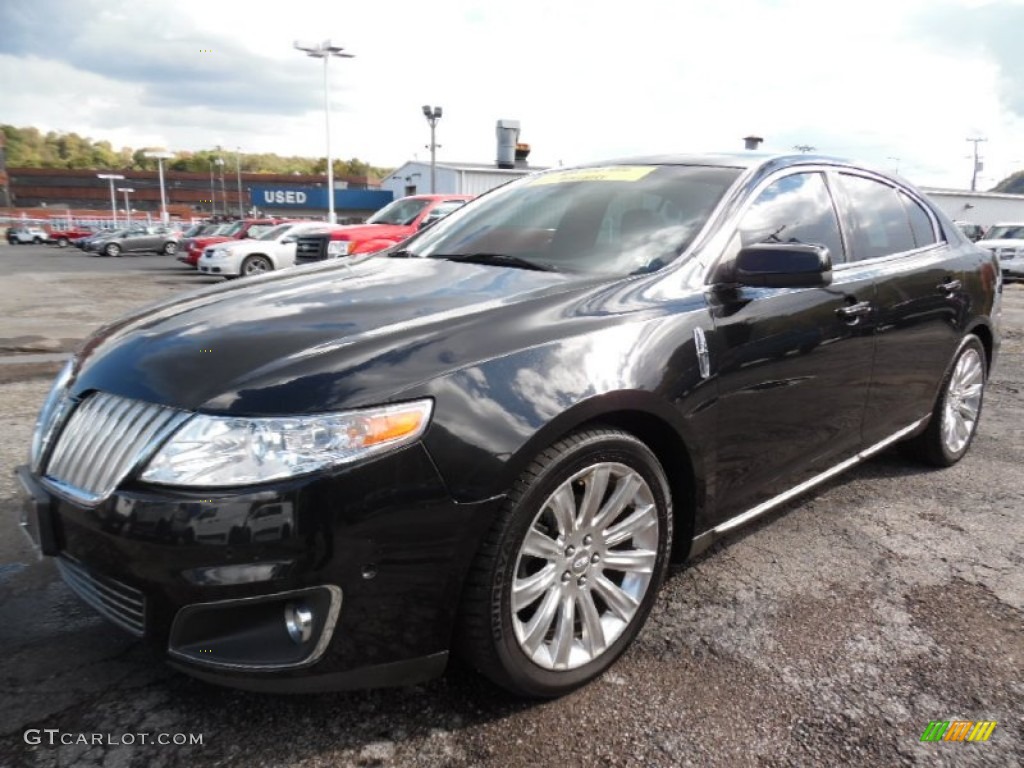 2010 MKS EcoBoost AWD - Tuxedo Black Metallic / Charcoal Black/Fine Line Ebony photo #6