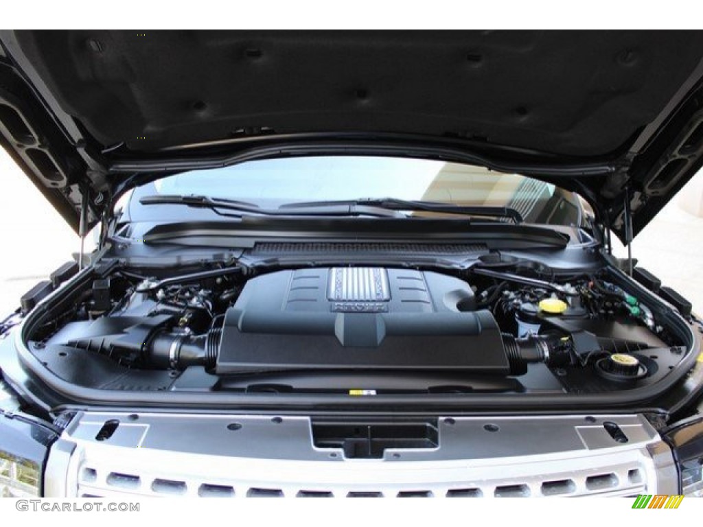 2014 Range Rover Supercharged - Santorini Black Metallic / Ebony/Ebony photo #59