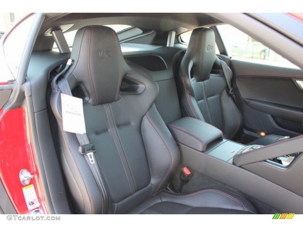 2016 Jaguar F-TYPE R Coupe Front Seat Photo #107964713
