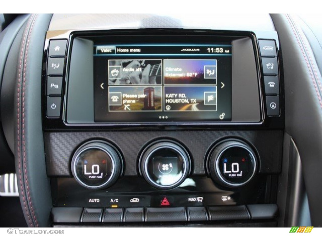 2016 Jaguar F-TYPE R Coupe Controls Photo #107964773