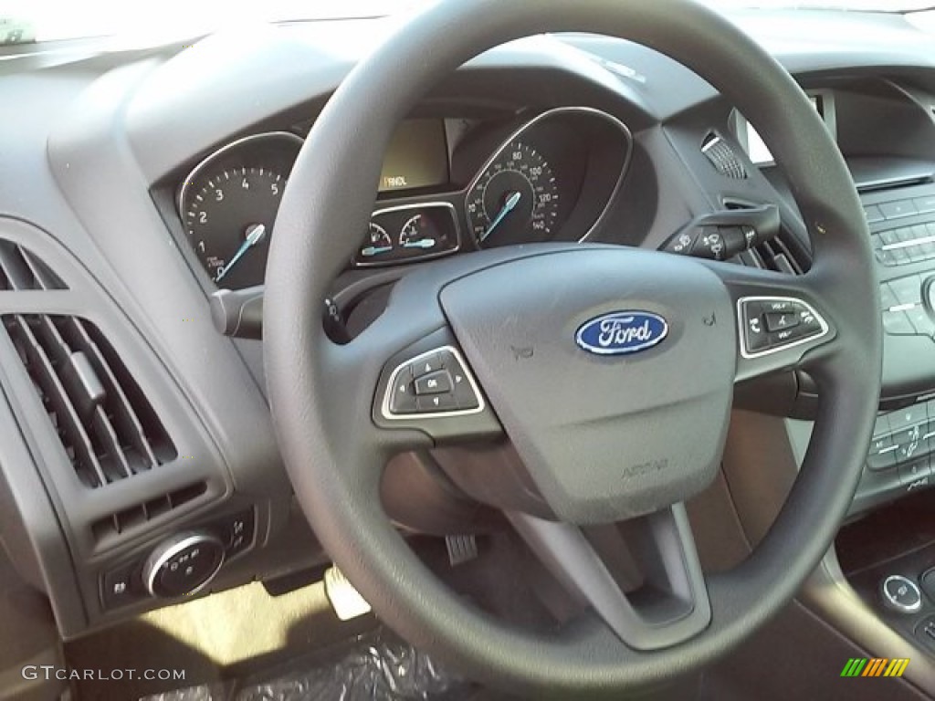 2015 Focus S Sedan - Magnetic Metallic / Charcoal Black photo #24