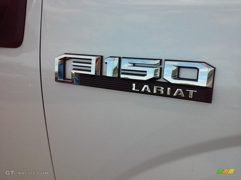 2015 F150 Lariat SuperCrew 4x4 - White Platinum Tricoat / Medium Light Camel photo #4