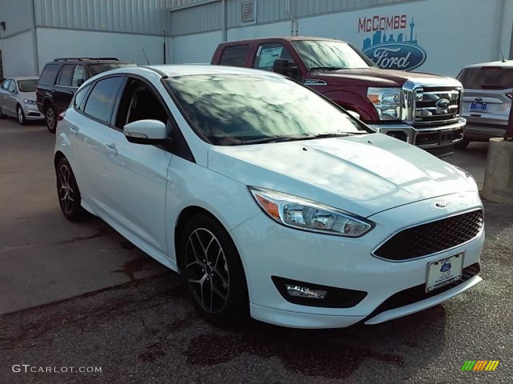 Oxford White Ford Focus