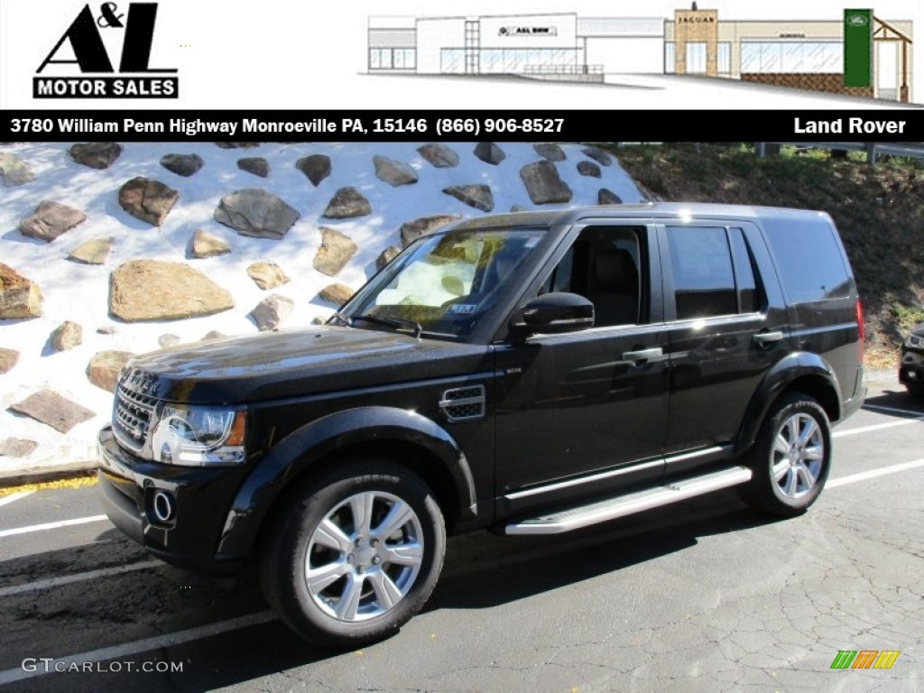 Santorini Black Metallic Land Rover LR4