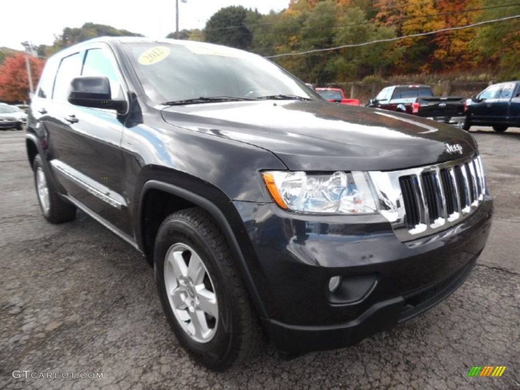 2012 Grand Cherokee Laredo 4x4 - Maximum Steel Metallic / Black photo #10