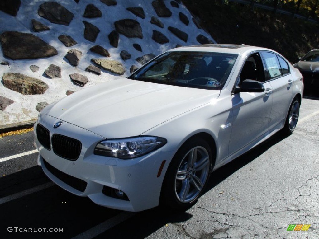 Alpine White 2016 BMW 5 Series 550i xDrive Sedan Exterior Photo #107967743