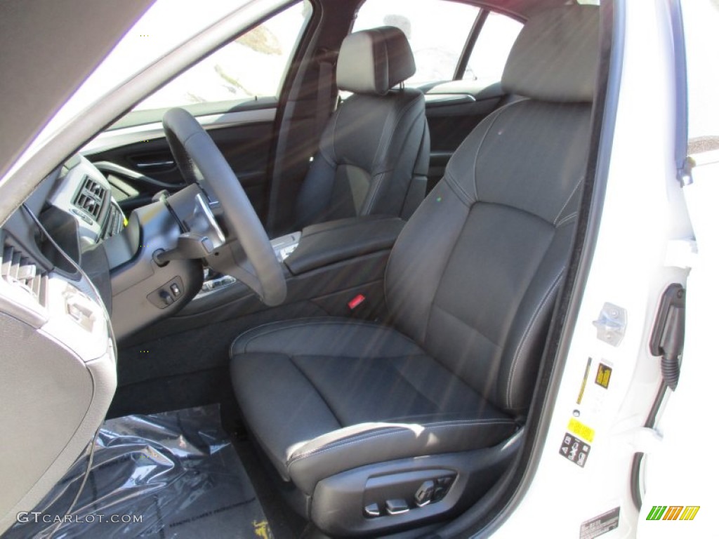 2016 BMW 5 Series 550i xDrive Sedan Front Seat Photo #107967812