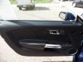 Ebony 2016 Ford Mustang EcoBoost Premium Coupe Door Panel