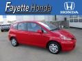 2008 Milano Red Honda Fit Hatchback  photo #1