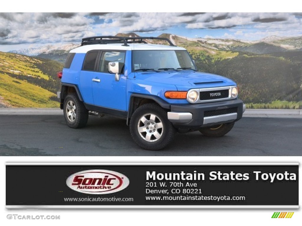 2007 FJ Cruiser 4WD - Voodoo Blue / Dark Charcoal photo #1