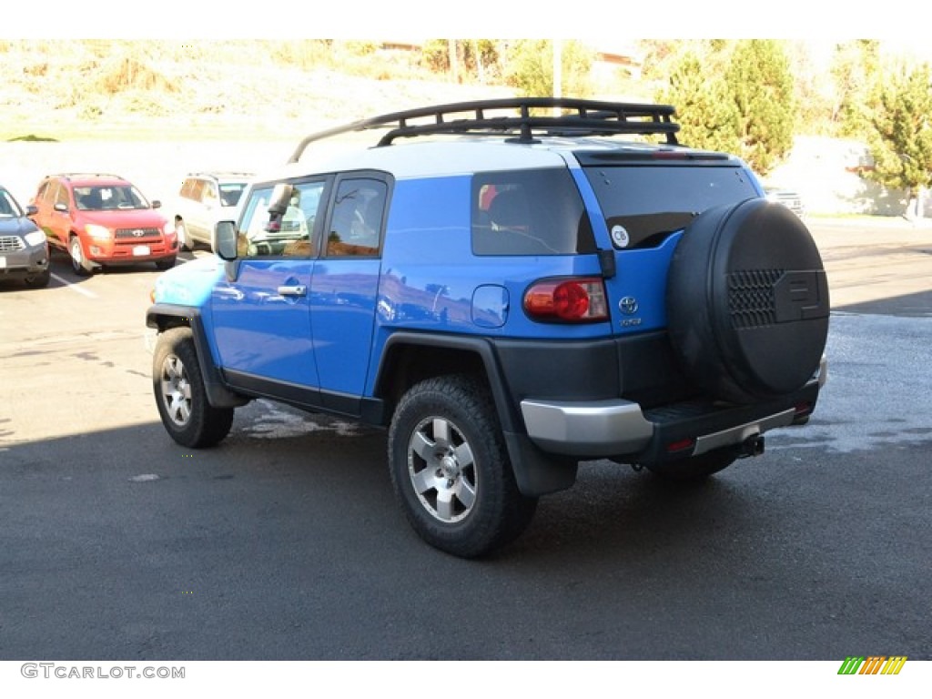 2007 FJ Cruiser 4WD - Voodoo Blue / Dark Charcoal photo #4