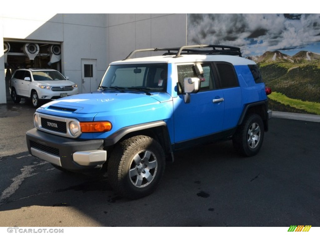 2007 FJ Cruiser 4WD - Voodoo Blue / Dark Charcoal photo #5