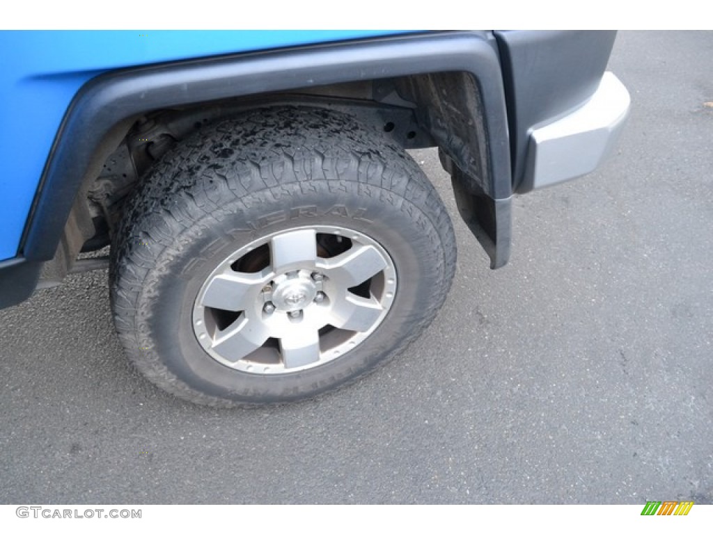 2007 FJ Cruiser 4WD - Voodoo Blue / Dark Charcoal photo #10