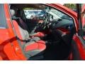 2015 Chevrolet Spark Red/Red Interior Front Seat Photo