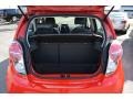 2015 Chevrolet Spark Red/Red Interior Trunk Photo