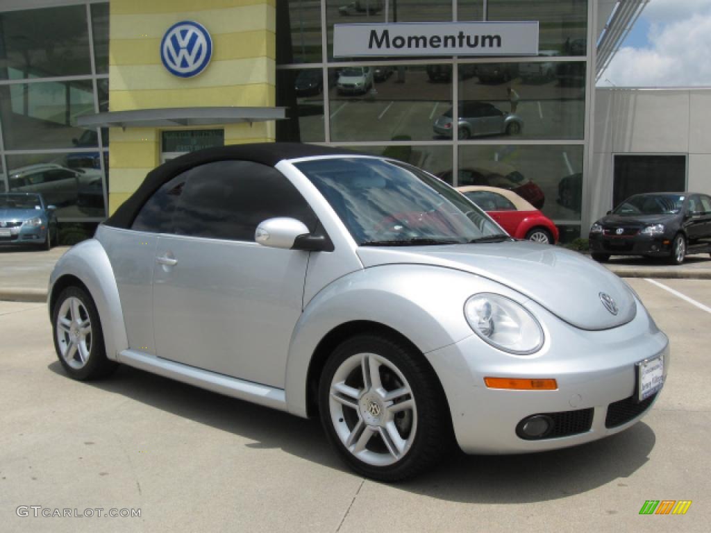 2006 Reflex Silver Volkswagen New Beetle 2.5 Convertible 10787649 Car Color