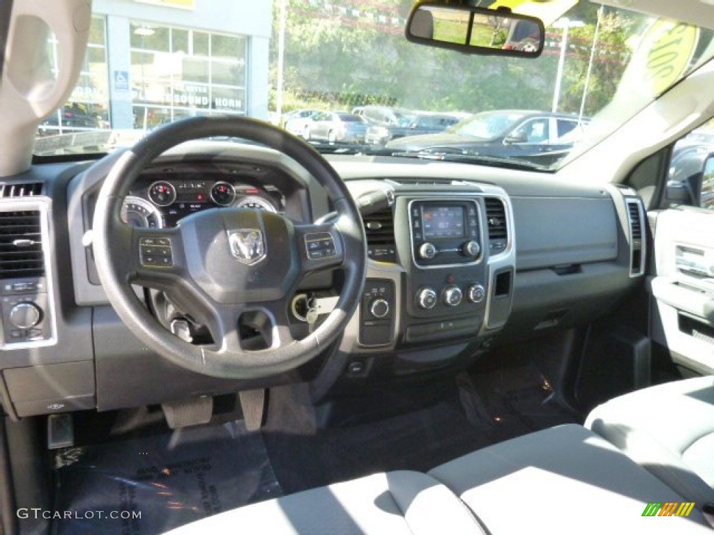 2013 1500 SLT Quad Cab 4x4 - True Blue Pearl / Black/Diesel Gray photo #12