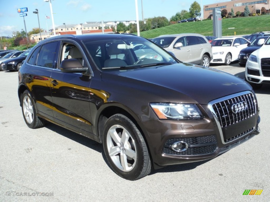 Teak Brown Metallic 2011 Audi Q5 3.2 quattro Exterior Photo #107973710