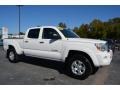 Super White 2009 Toyota Tacoma V6 PreRunner Double Cab Exterior