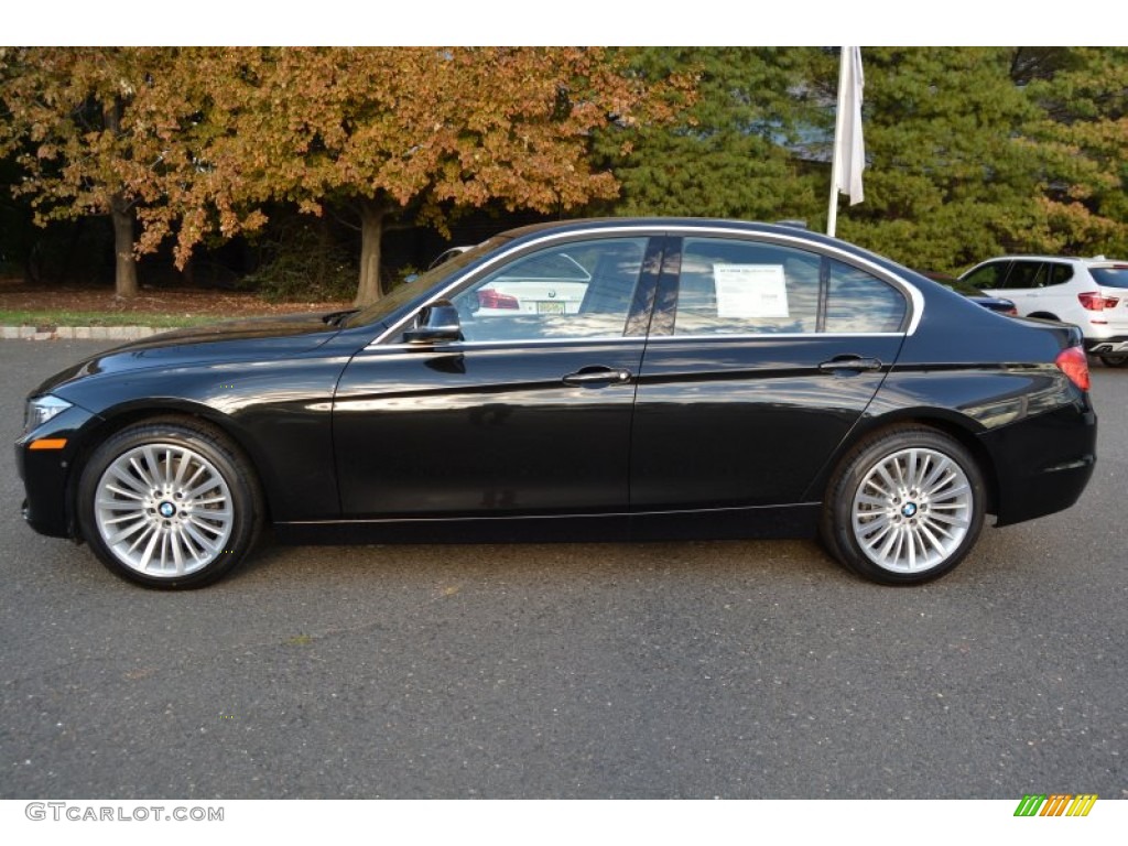 2013 3 Series 328i xDrive Sedan - Black Sapphire Metallic / Black photo #6