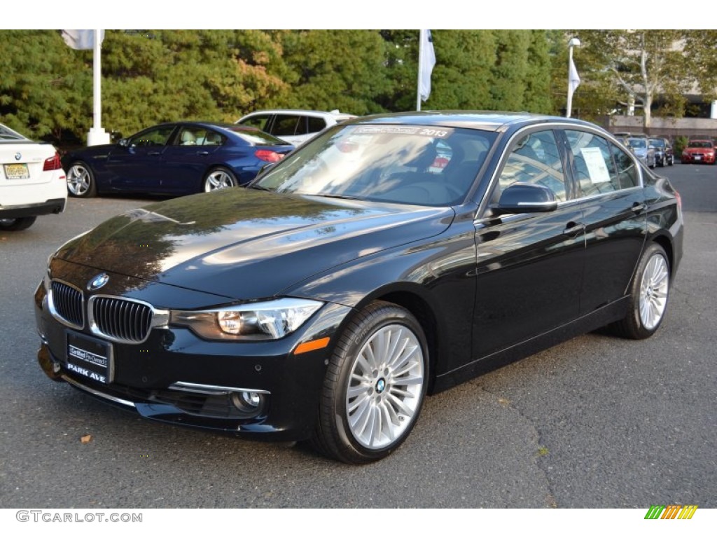 2013 3 Series 328i xDrive Sedan - Black Sapphire Metallic / Black photo #7