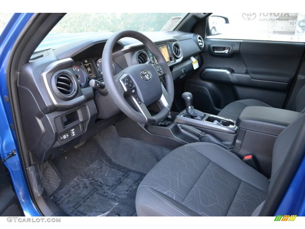 TRD Graphite Interior 2016 Toyota Tacoma TRD Sport Double Cab 4x4 Photo #107976460