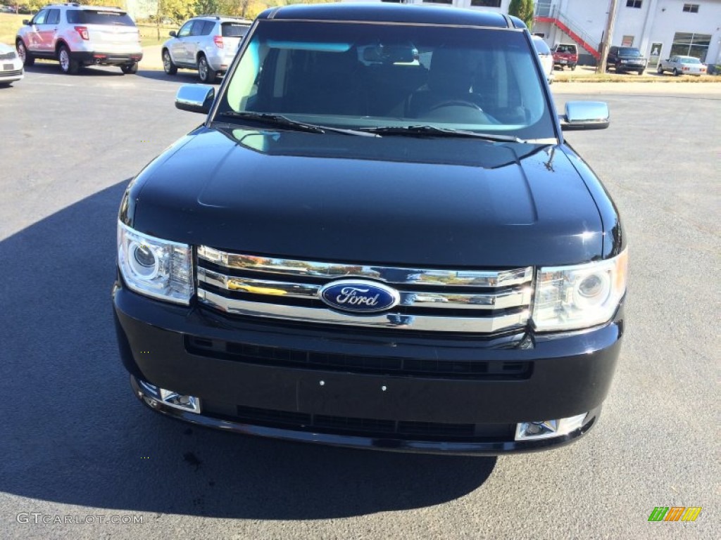 2012 Flex Limited AWD - Black / Charcoal Black photo #36