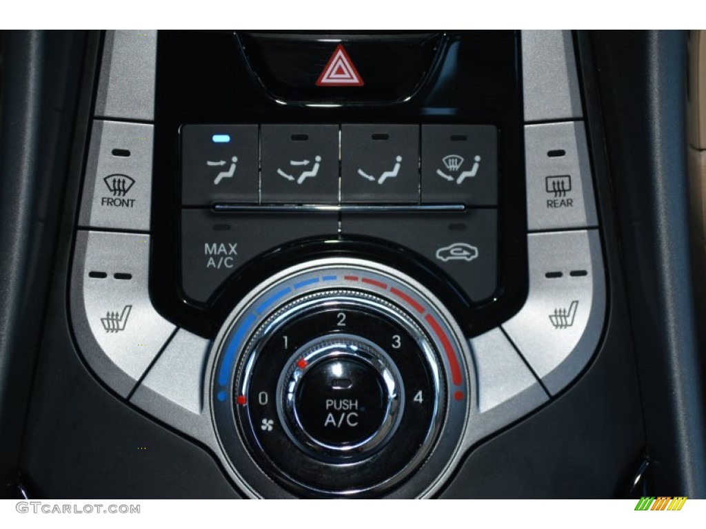 2013 Elantra Limited - Sparkling Ruby / Black photo #20