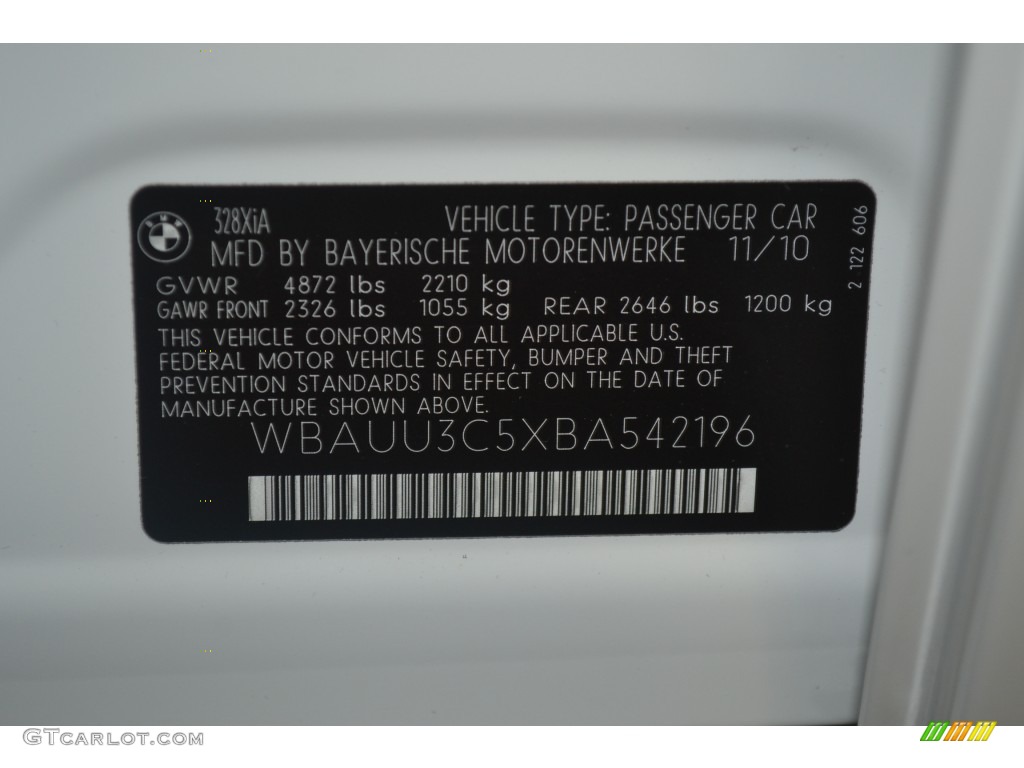 2011 3 Series 328i xDrive Sports Wagon - Alpine White / Saddle Brown Dakota Leather photo #11