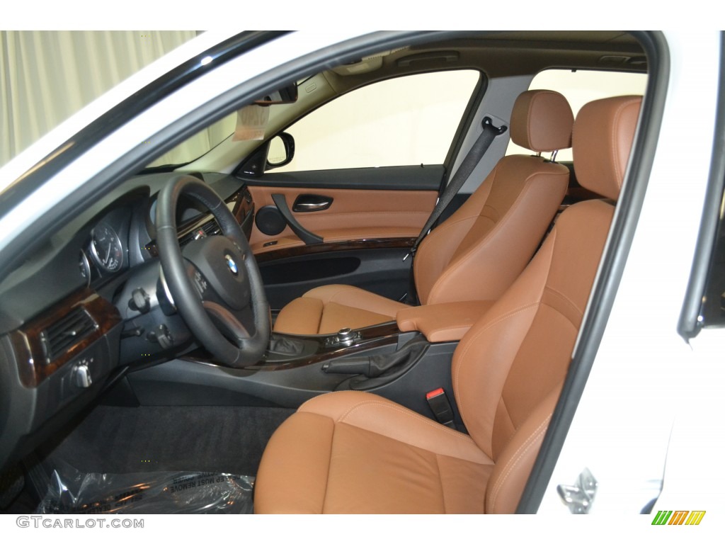 2011 3 Series 328i xDrive Sports Wagon - Alpine White / Saddle Brown Dakota Leather photo #13