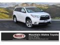 2015 Blizzard Pearl White Toyota Highlander Limited AWD  photo #1