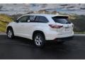 2015 Blizzard Pearl White Toyota Highlander Limited AWD  photo #3