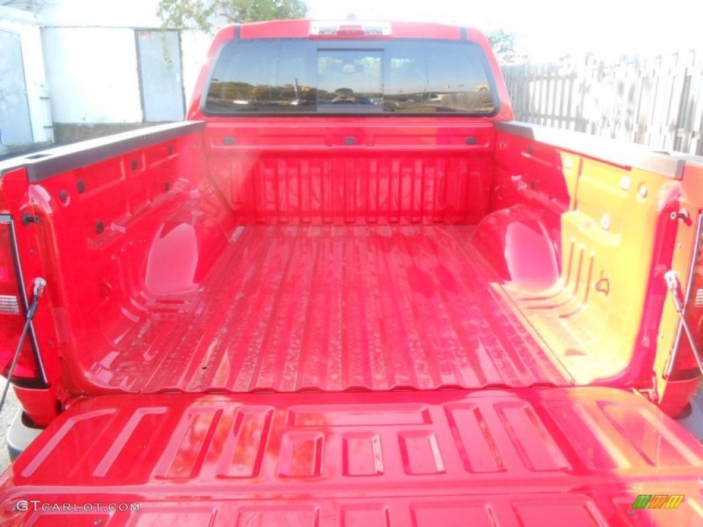 2016 Colorado Z71 Crew Cab 4x4 - Red Hot / Jet Black photo #8