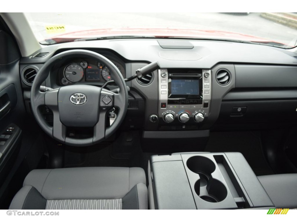 2016 Toyota Tundra SR Double Cab 4x4 Graphite Dashboard Photo #107980580