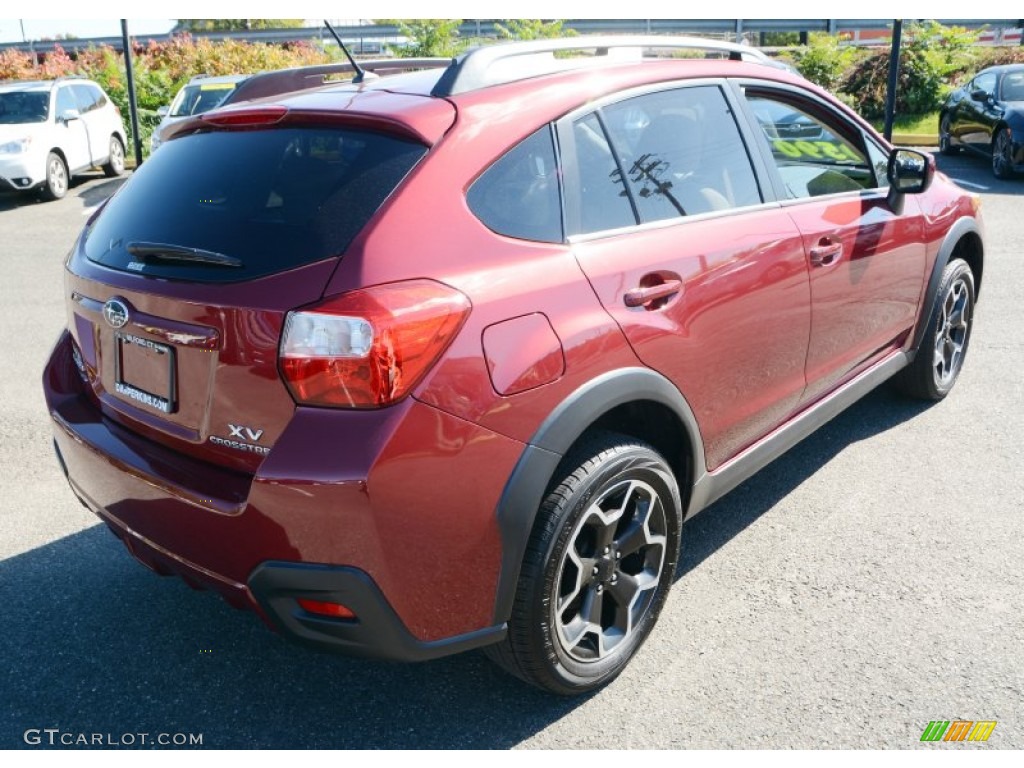 2013 XV Crosstrek 2.0 Premium - Venetian Red Pearl / Ivory photo #6