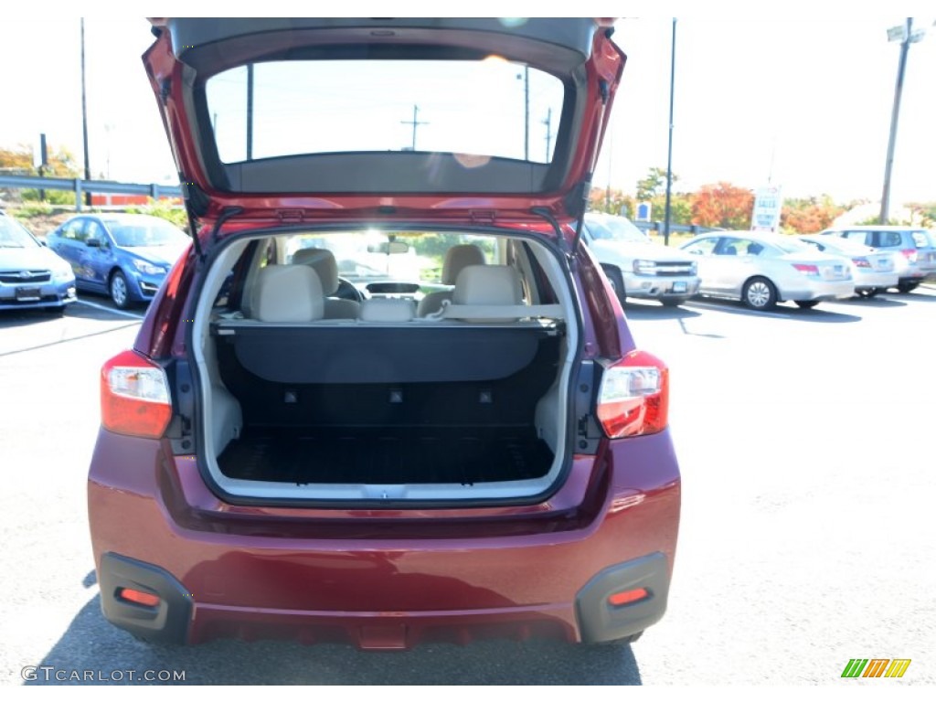 2013 XV Crosstrek 2.0 Premium - Venetian Red Pearl / Ivory photo #8