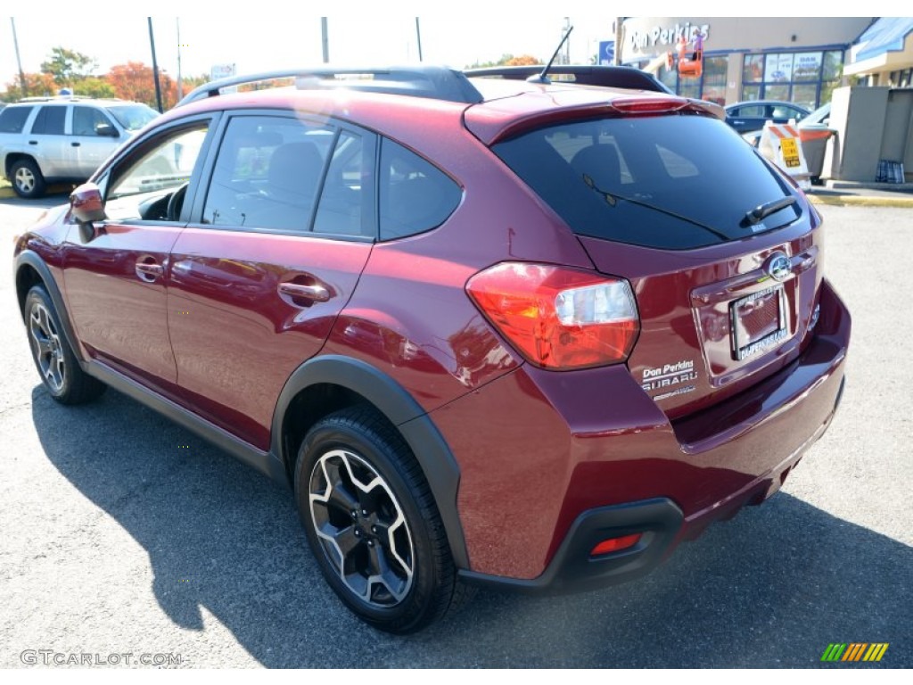 2013 XV Crosstrek 2.0 Premium - Venetian Red Pearl / Ivory photo #10