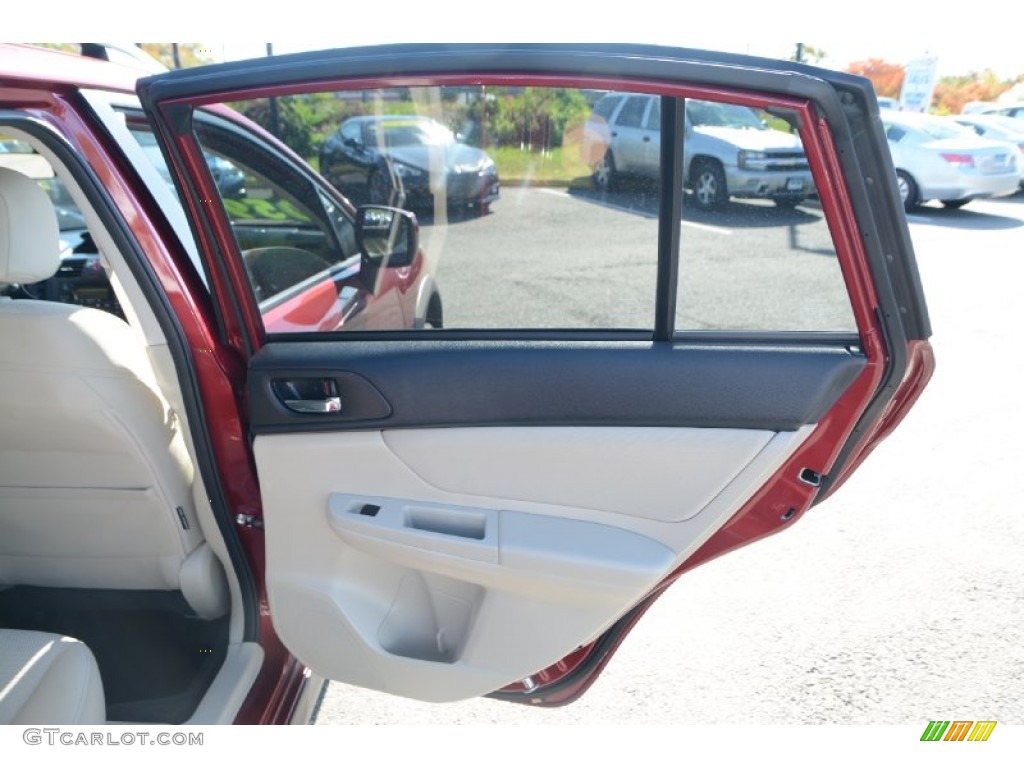 2013 XV Crosstrek 2.0 Premium - Venetian Red Pearl / Ivory photo #17