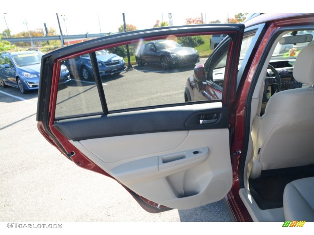 2013 XV Crosstrek 2.0 Premium - Venetian Red Pearl / Ivory photo #19